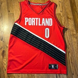 Portland Red Basketball Jersey